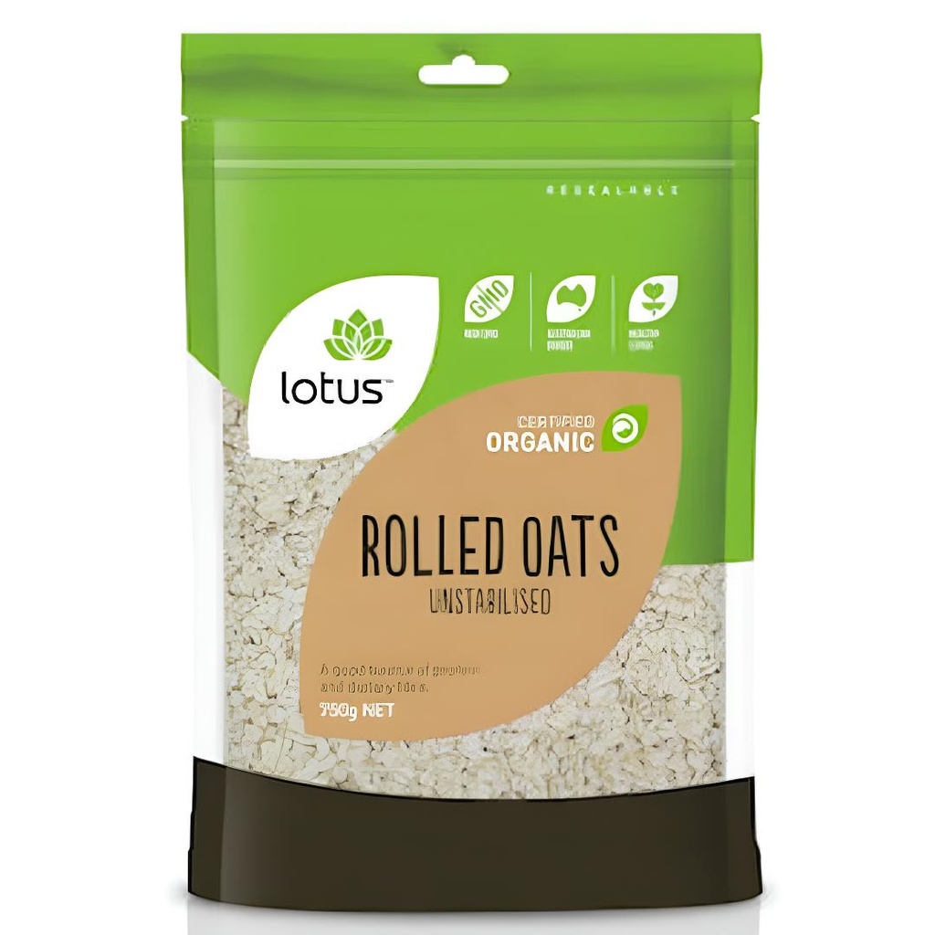 LOTUS | 有機生燕麥片（未穩定）750g
