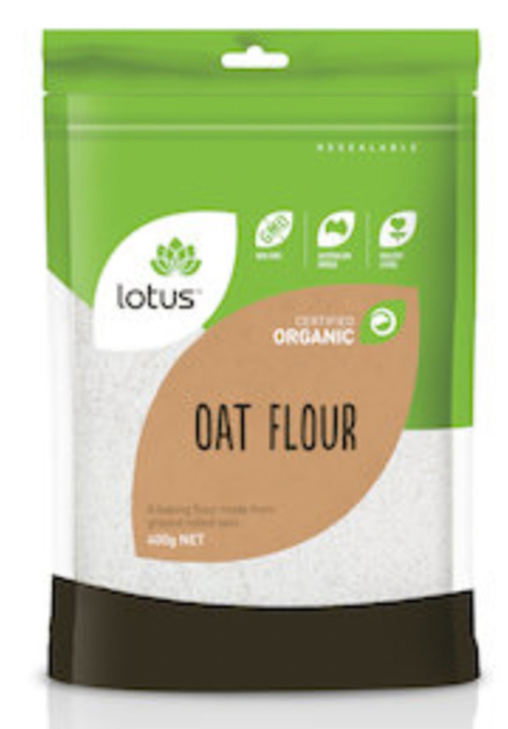 LOTUS | Oat Flour Organic 400g