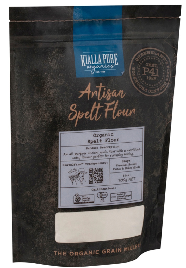 KIALLA | Organic Spelt Flour 700g