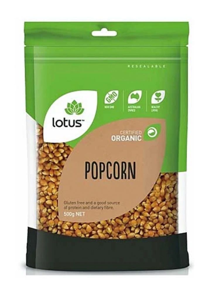 LOTUS | 有機爆米花500克