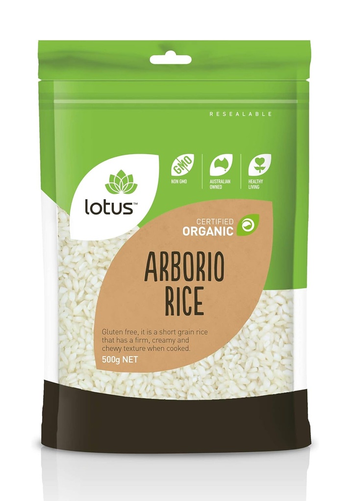 LOTUS | Rice Arborio Organic 500g