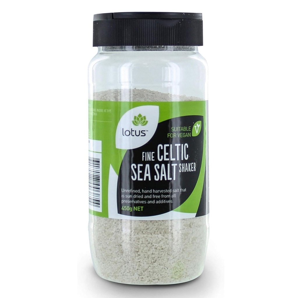 LOTUS | Sea Salt Celtic Fine (Shaker) 450g
