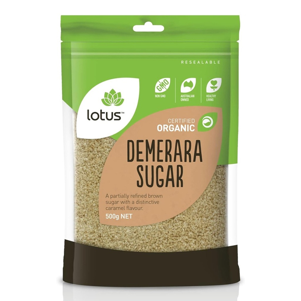 LOTUS | Sugar Demerara Organic 500g
