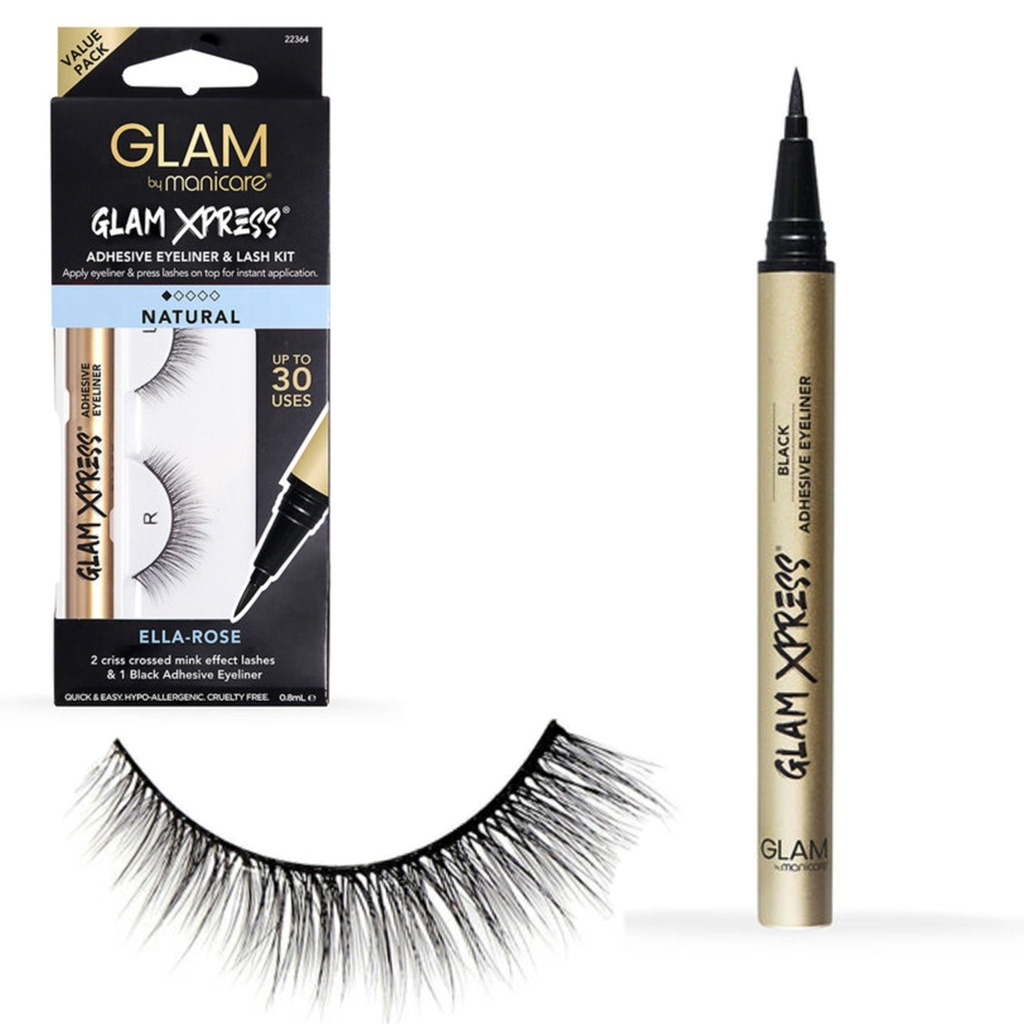 MANICARE | Ella-Rose Glam Xpress® Adhesive Eyeliner & Lash Kit