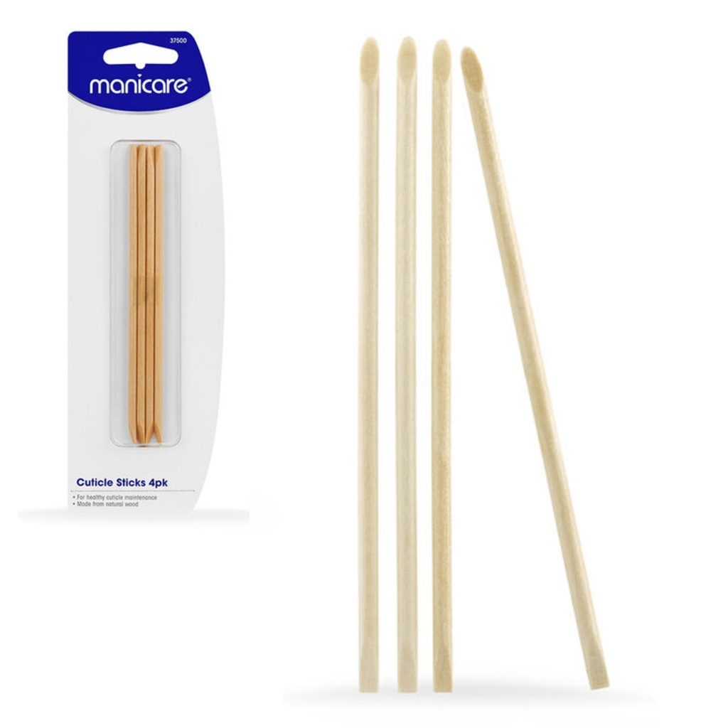MANICARE | Cuticle Sticks, 4 Pack