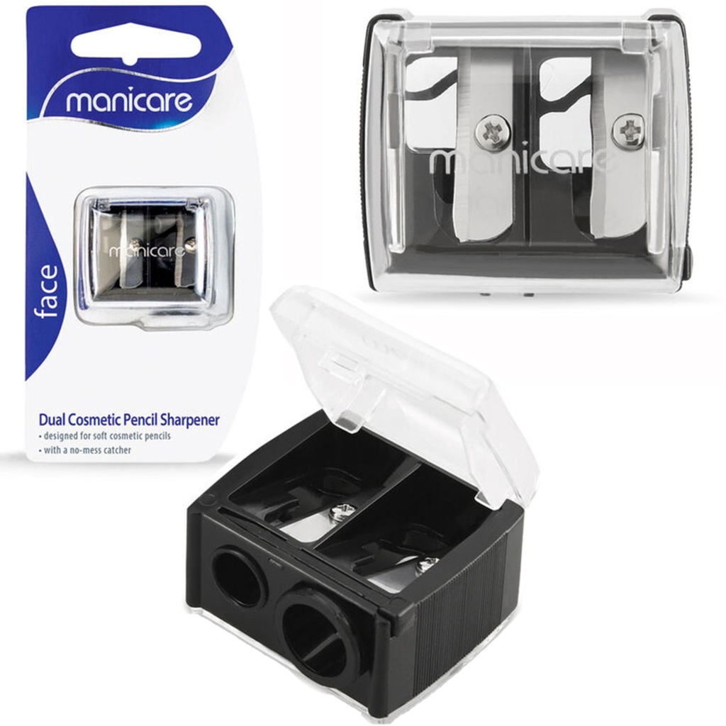MANICARE | Cosmetic Pencil Sharpener, Dual