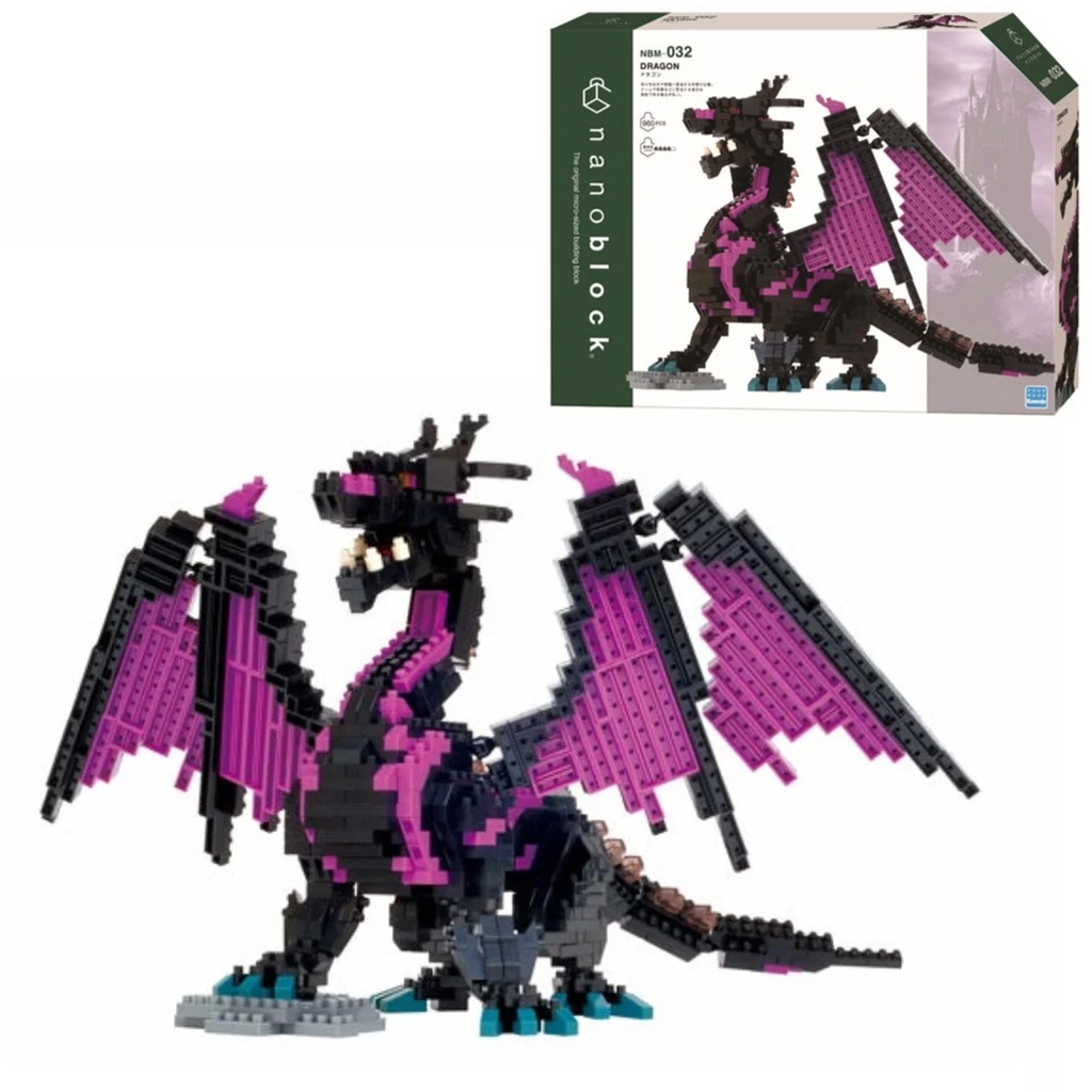 NANOBLOCK | DX 紫黑色巨龍