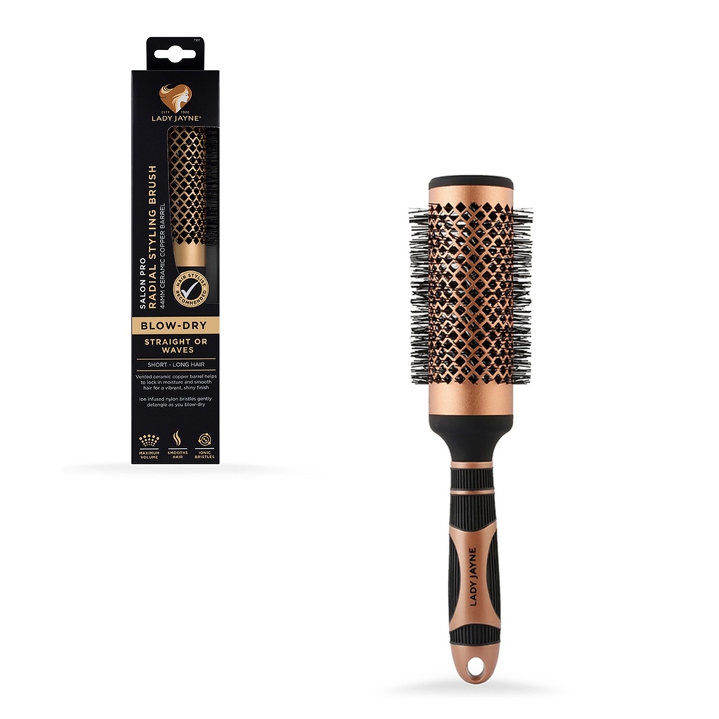 LADY JAYNE | Professional Medium Ceramic Radial Brush