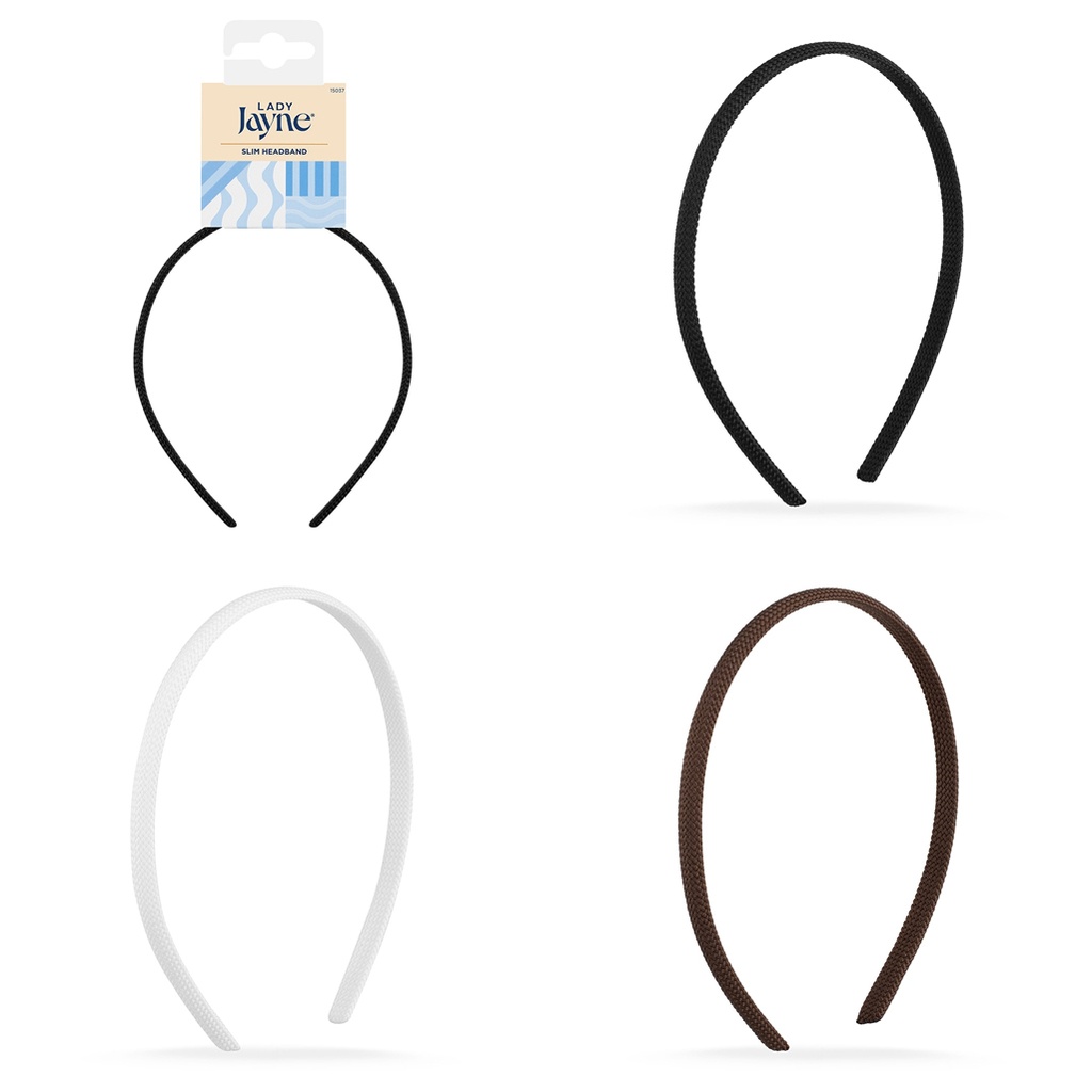 LADY JAYNE | Slim Headband, Assorted Colours