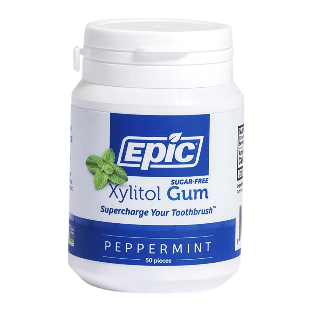 EPIC | Xylitol Chewing Gum Peppermint 50pcs
