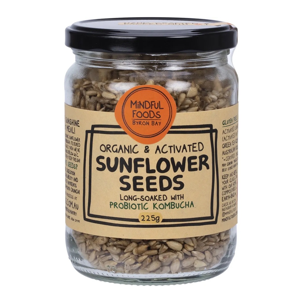 MINDFUL FOODS | Sunflower Seeds Organic & Activated 225g