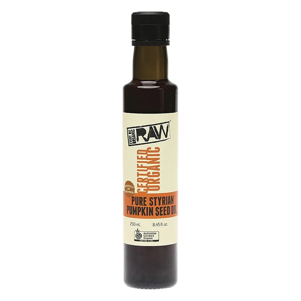 EVERY BIT ORGANIC | Pumpkin Seed Oil Pure Styrian Cold Pressed Unrefined, 250ml