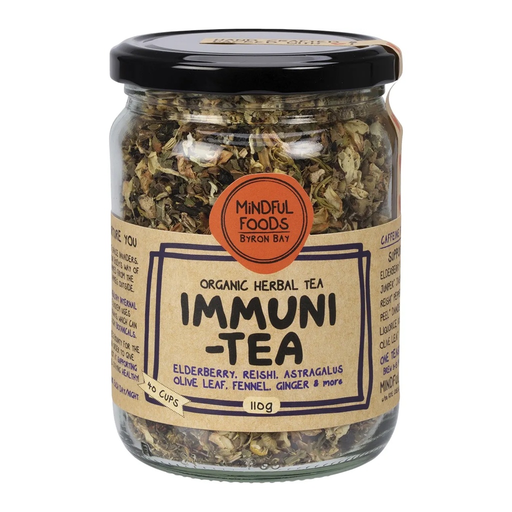 MINDFUL FOODS | Immuni-Tea Organic Herbal Tea 110g