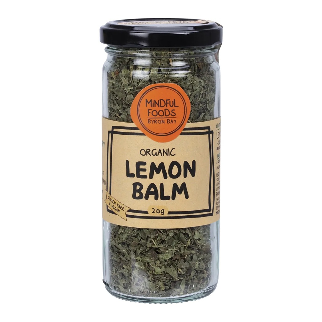 MINDFUL FOODS  |  Lemon Balm Organic 20g