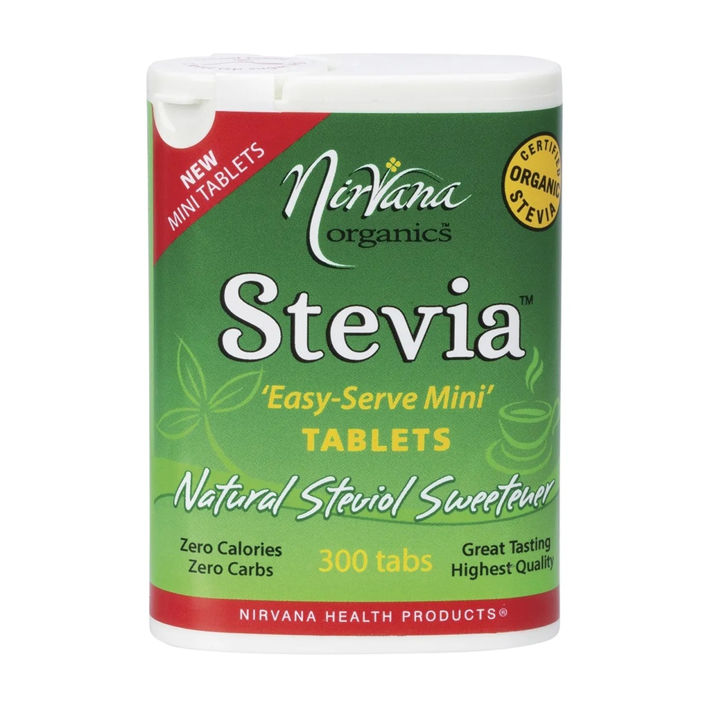 NIRVANA ORGANICS | Stevia Mini Tablets 300 Tabs