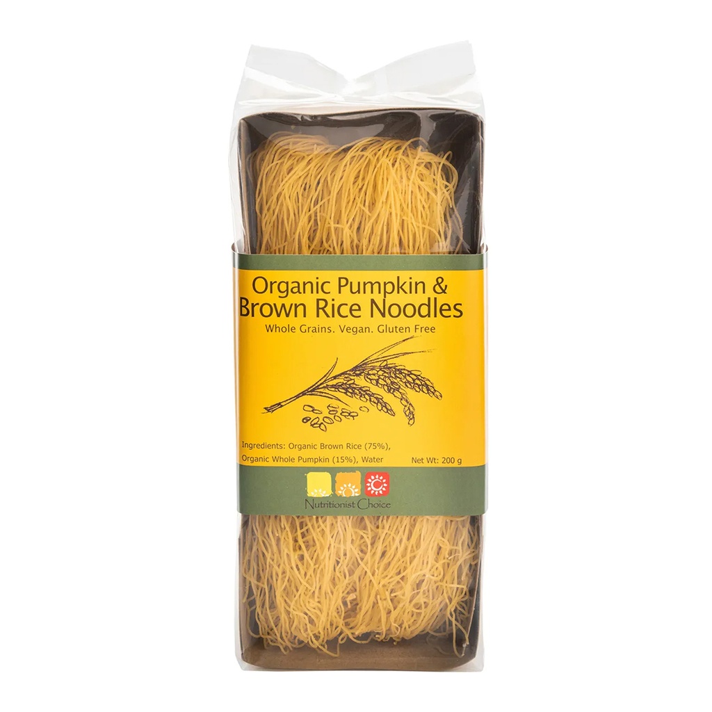 NUTRITIONIST CHOICE | Rice Noodles Pumpkin & Brown 200g