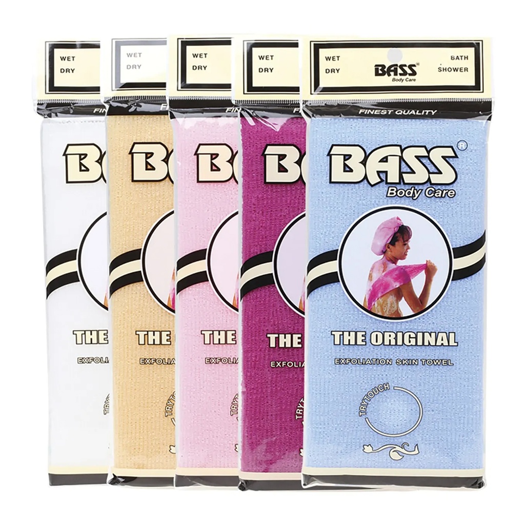 BASS BODY CARE｜去角質浴巾（顏色隨機）
