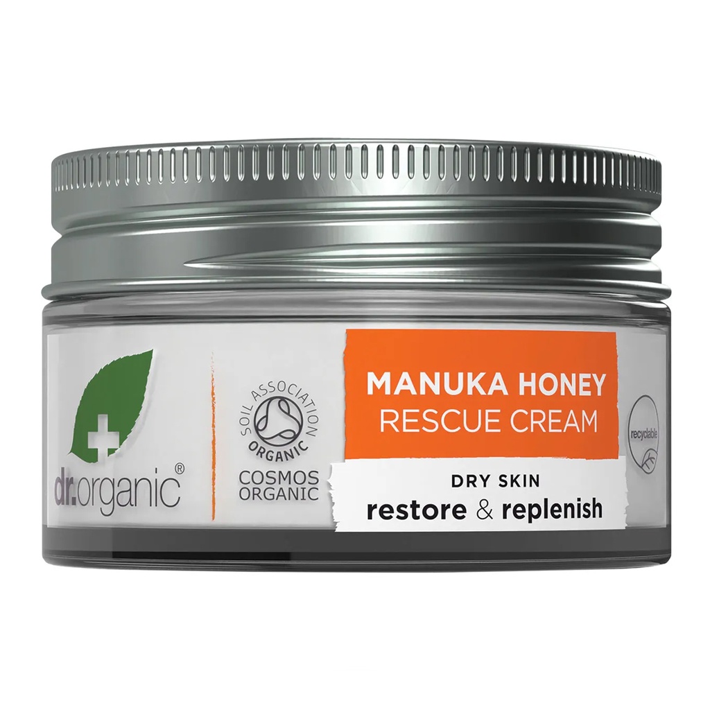DR ORGANIC | Rescue Cream Manuka Honey 50ml