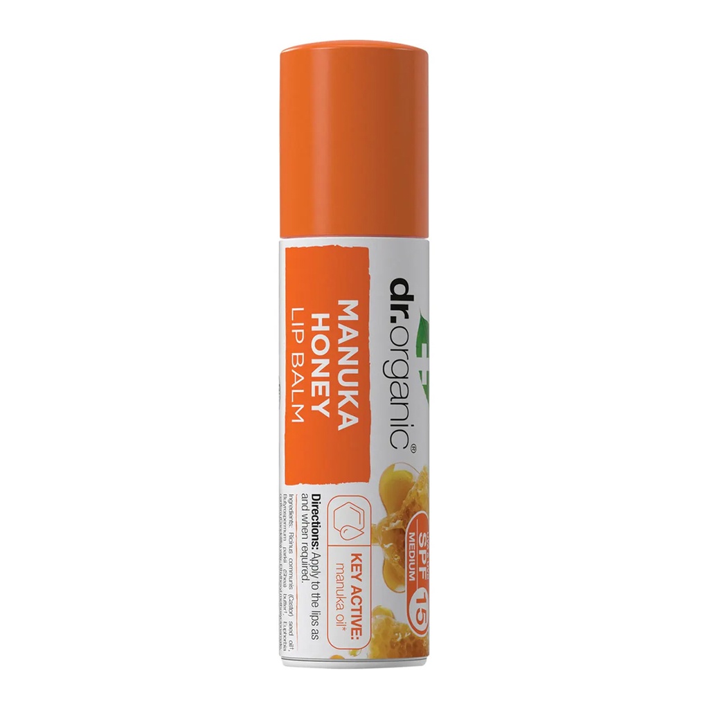DR ORGANIC | Lip Balm SPF 15 Manuka Honey 5.7ml