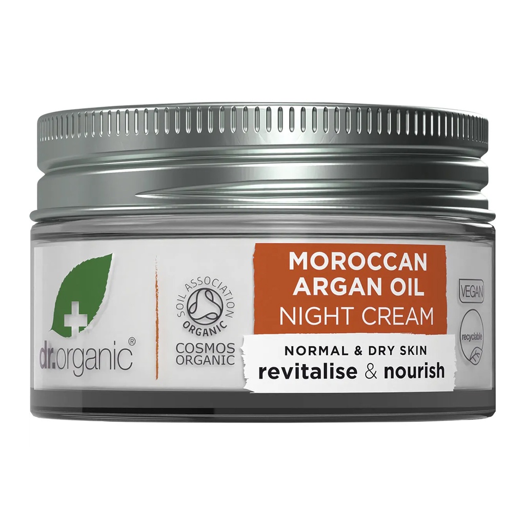 DR ORGANIC | 摩洛哥堅果油夜霜，50毫升