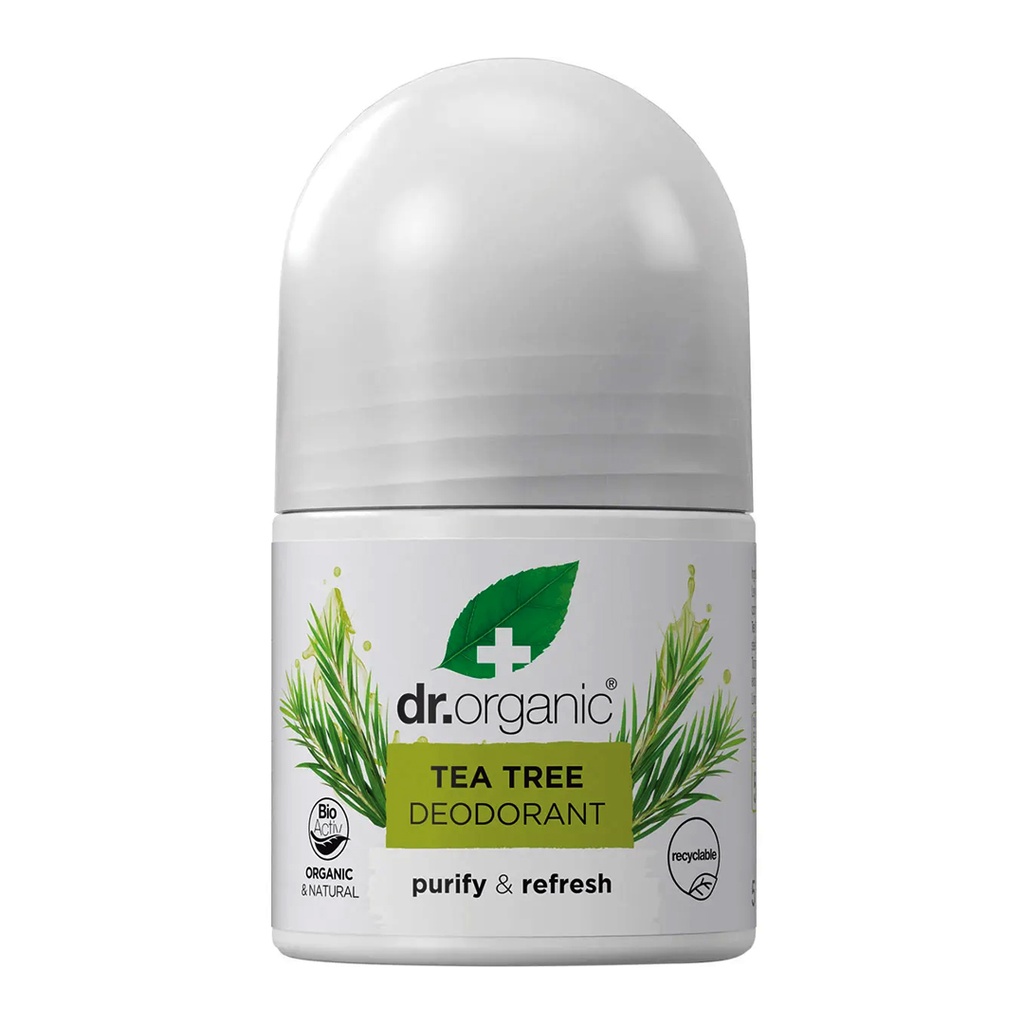 DR ORGANIC | 有機茶樹滾珠止汗劑 50ml