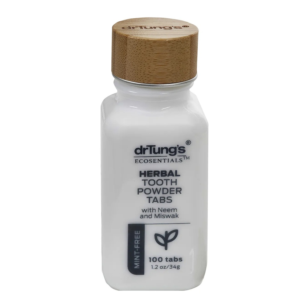 DR TUNG'S | Herbal Tooth Powder Tabs Mint-Free 100 Tabs