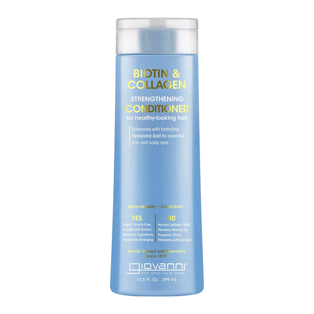 GIOVANNI | Conditioner Biotin & Collagen Strengthening 399ml