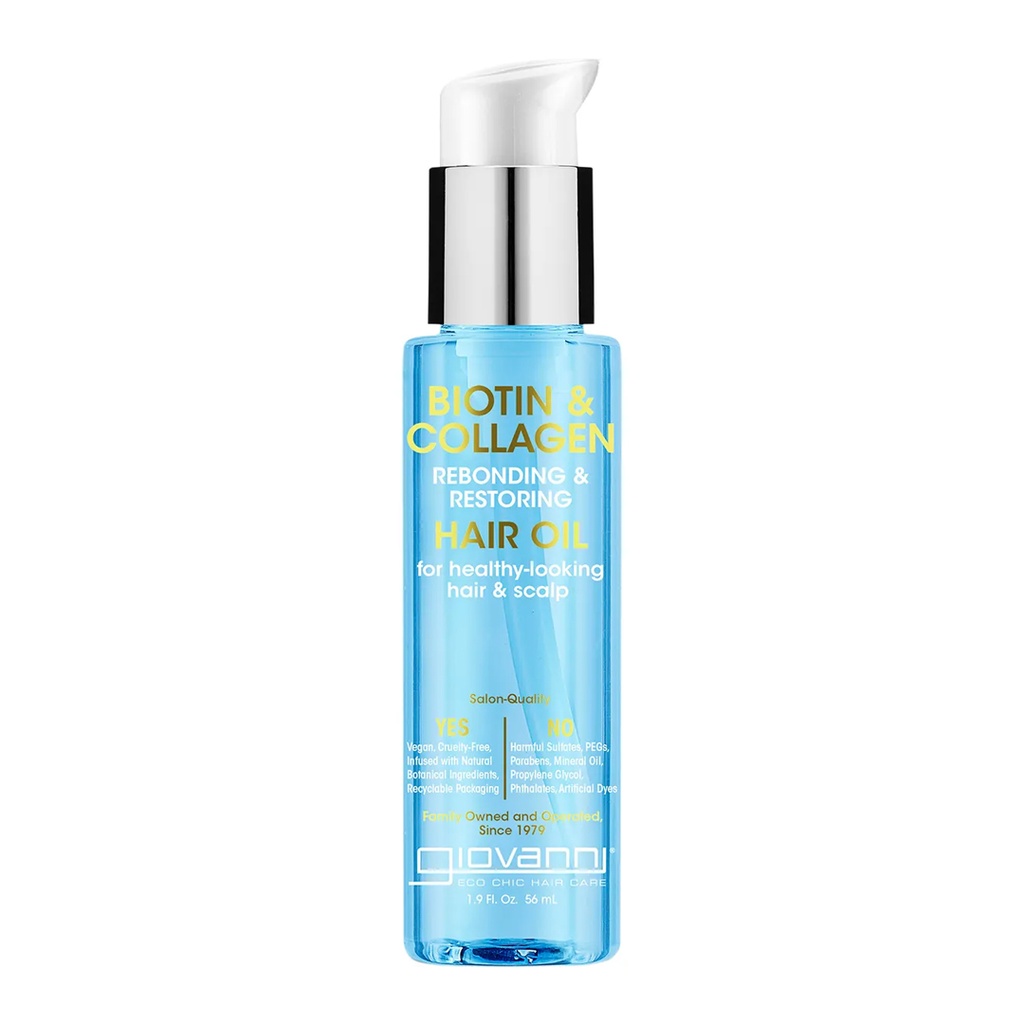 GIOVANNI | Hair Oil Biotin & Collagen Rebond & Restore 56ml