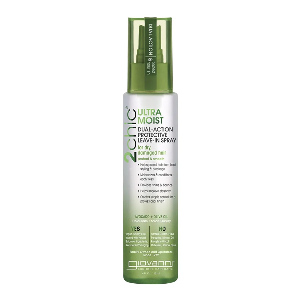 GIOVANNI | Leave in Spray 2chic Ultra Moist Dry, Damaged Hair 118ml