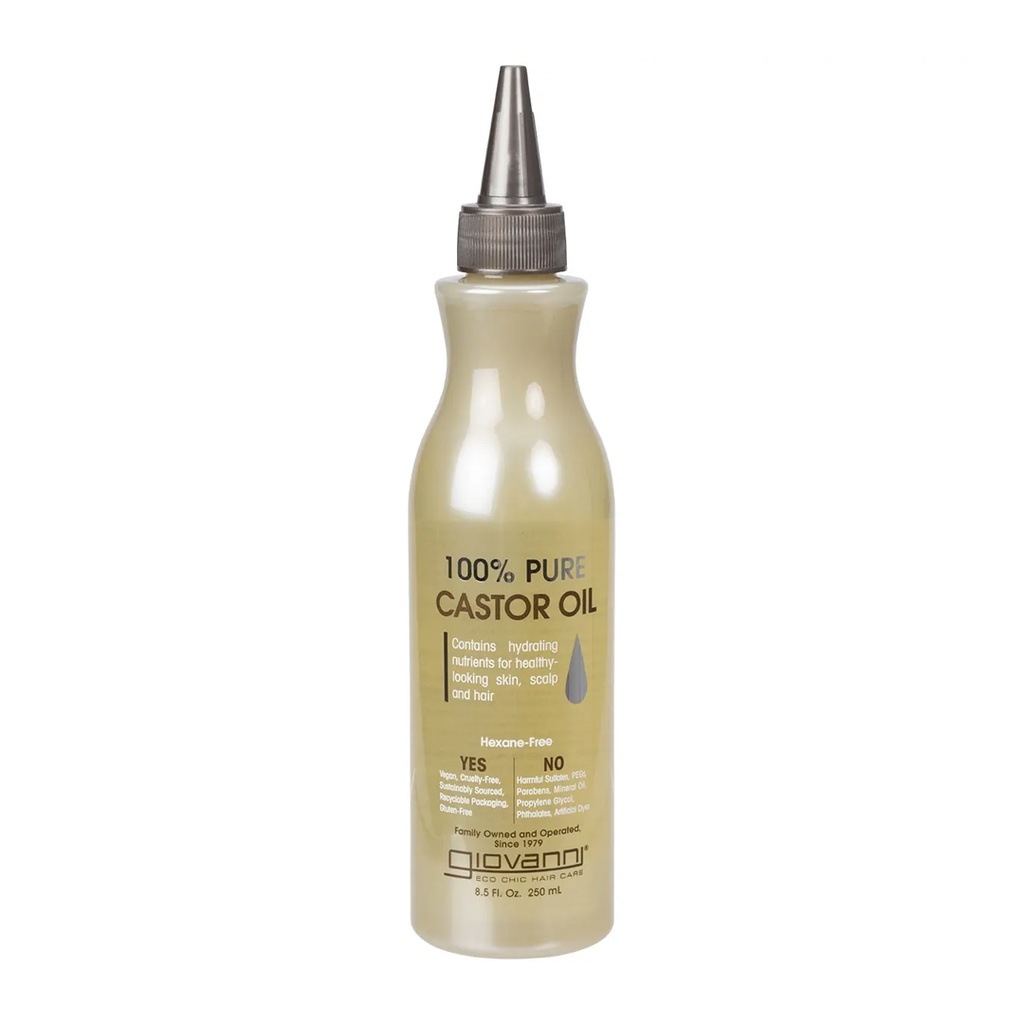 GIOVANNI | Castor Oil 100% Pure 250ml