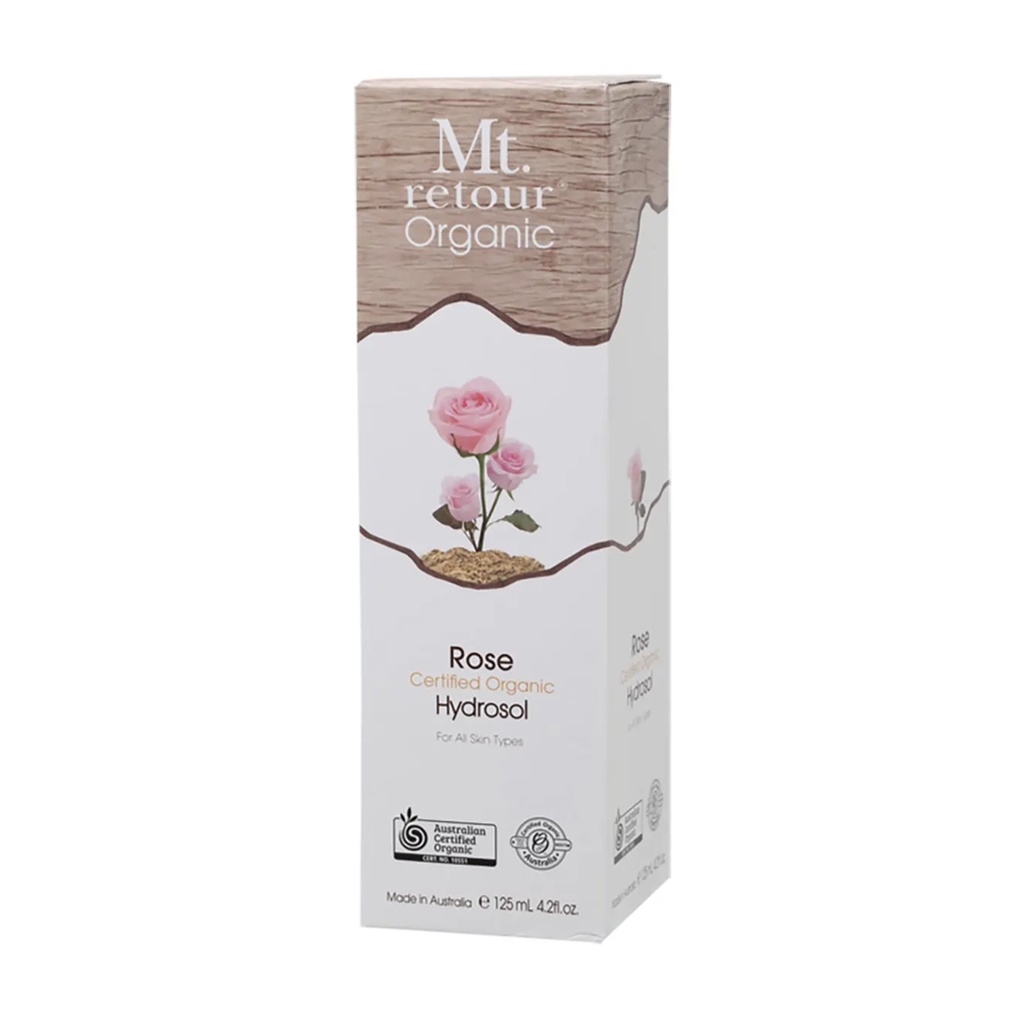 MT RETOUR | Face & Body Mist Hydrosol Freshener Spray Rose 125ml