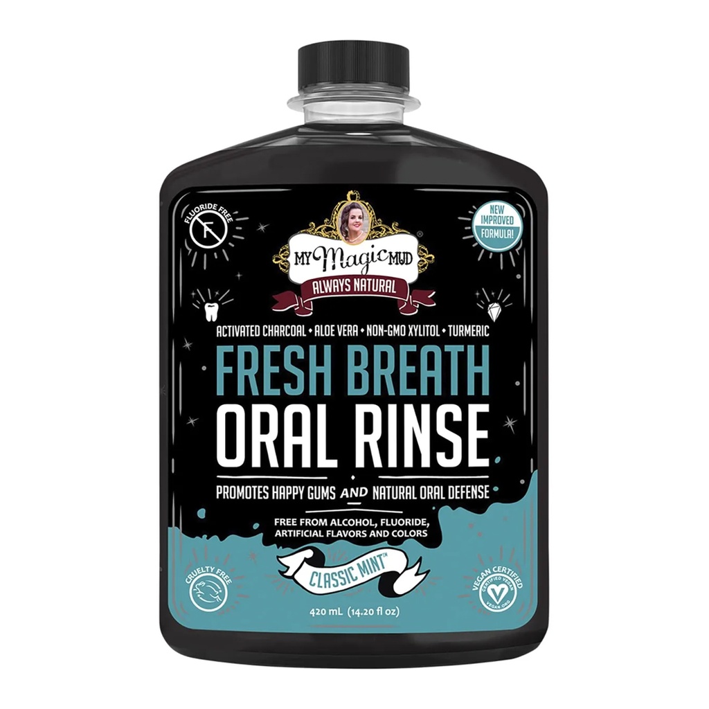 MY MAGIC MUD | Oral Rinse Alcohol Free Classic Mint 420ml