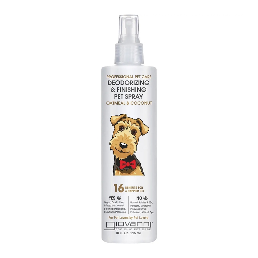GIOVANNI | Deodorizing & Finishing Spray Professional Pet Care 295ml