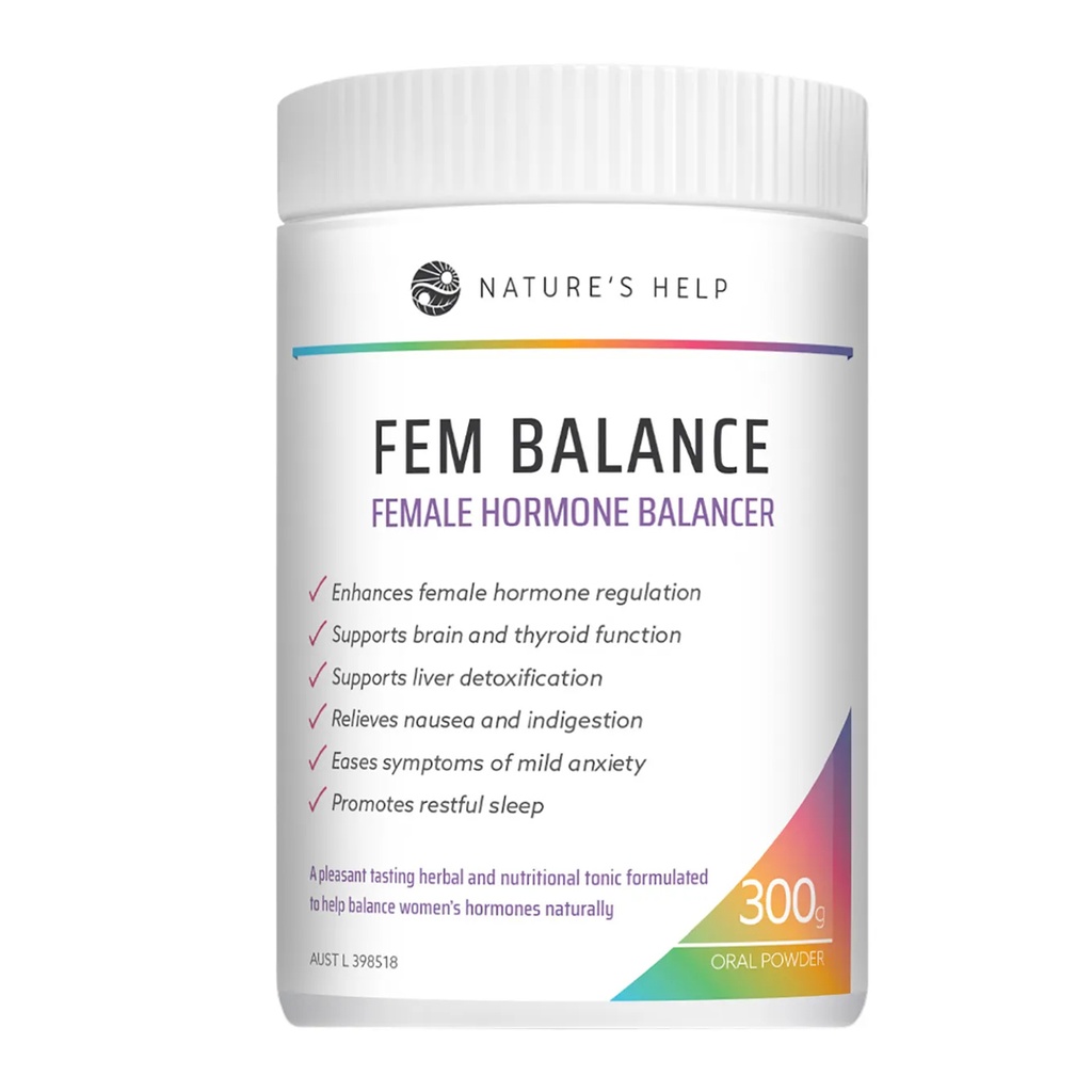 NATURE'S HELP | Fem Balance 女性荷尔蒙平衡剂 300克