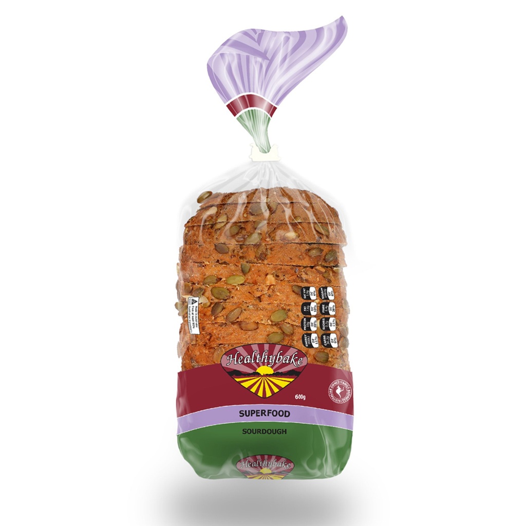 HEALTHYBAKE | Organic Superfood Sourdough 600g