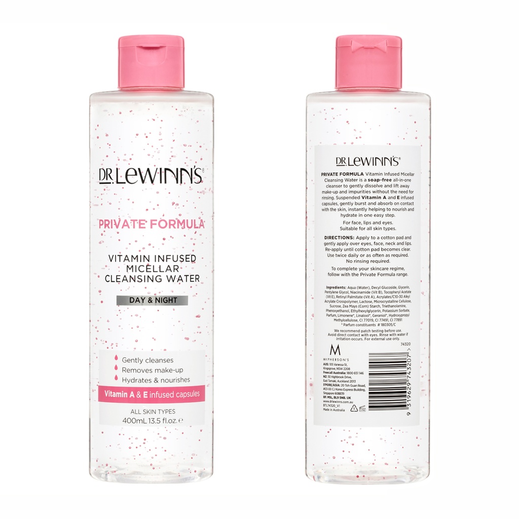 DR. LEWINN'S | Private Formula Vitamin Infused Micellar Water 400ml