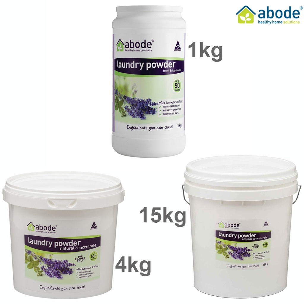 ABODE | Laundry Powder (Front & Top Loader) Wild Lavender & Mint