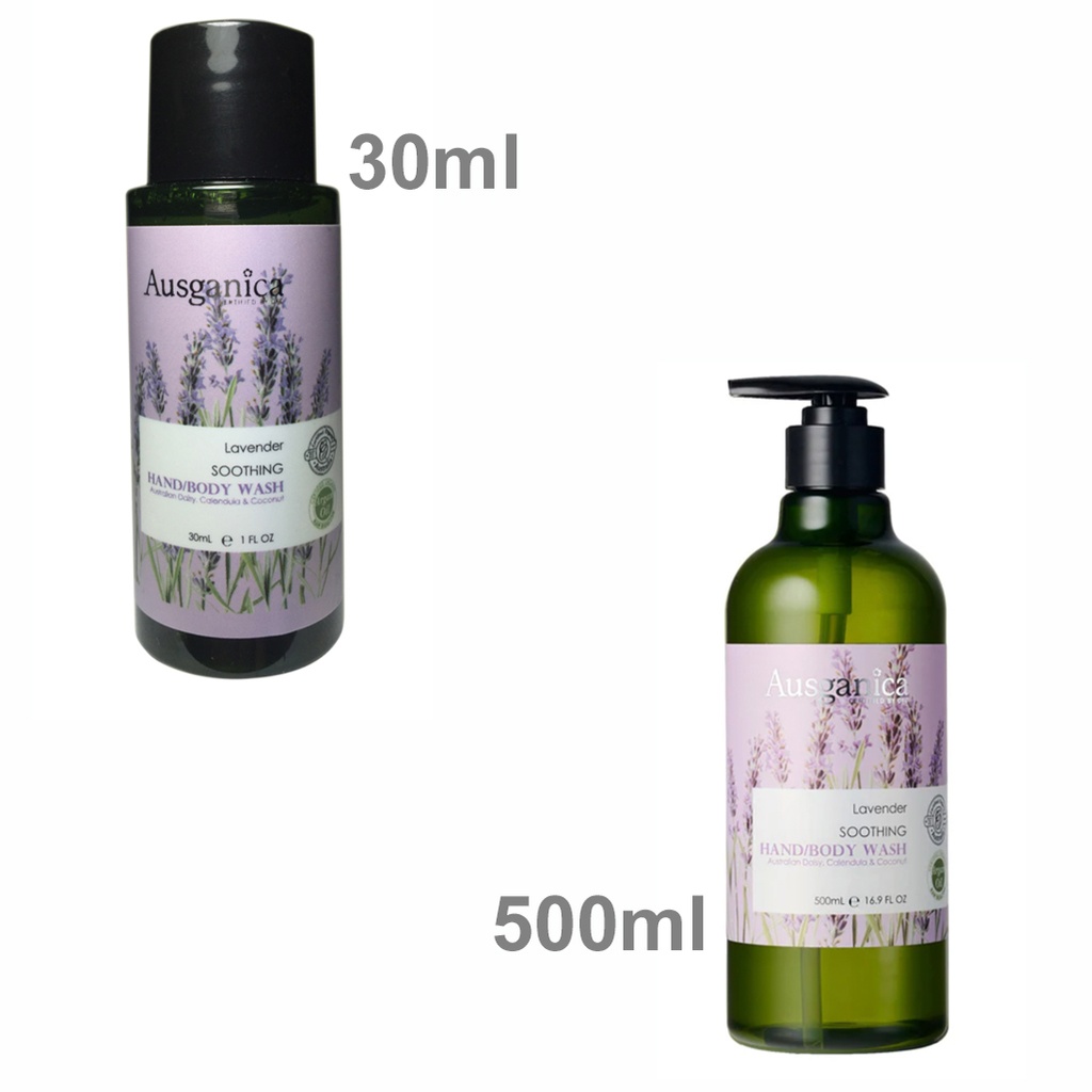 Ausganica 有機薰衣草舒緩手部/身體洗淨液