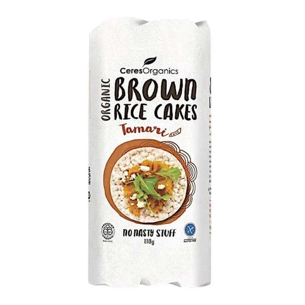 CERES ORGANICS | 糙米餅 – 醬油口味 110g