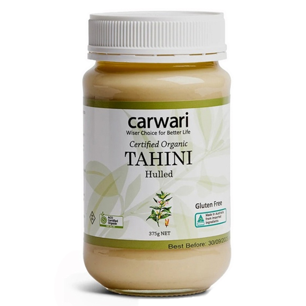 CARWARI | Organic Tahini Hulled, 375g