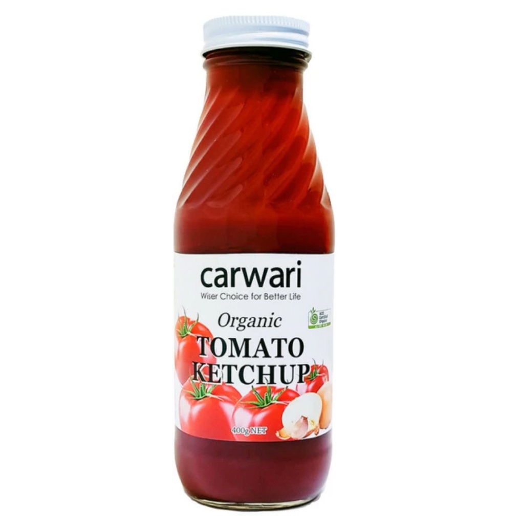 CARWARI | Organic Tomato Ketchup, 400gm