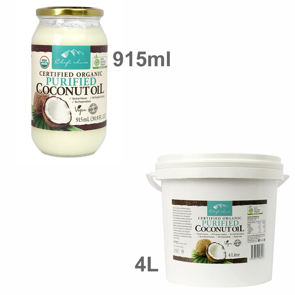 CHEF'S CHOICE | Organic Purified Coconut Oil