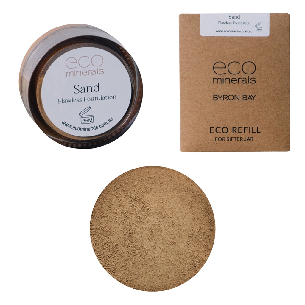 ECO MINERALS | Mineral Foundation Flawless (Matte) Sand, 5g