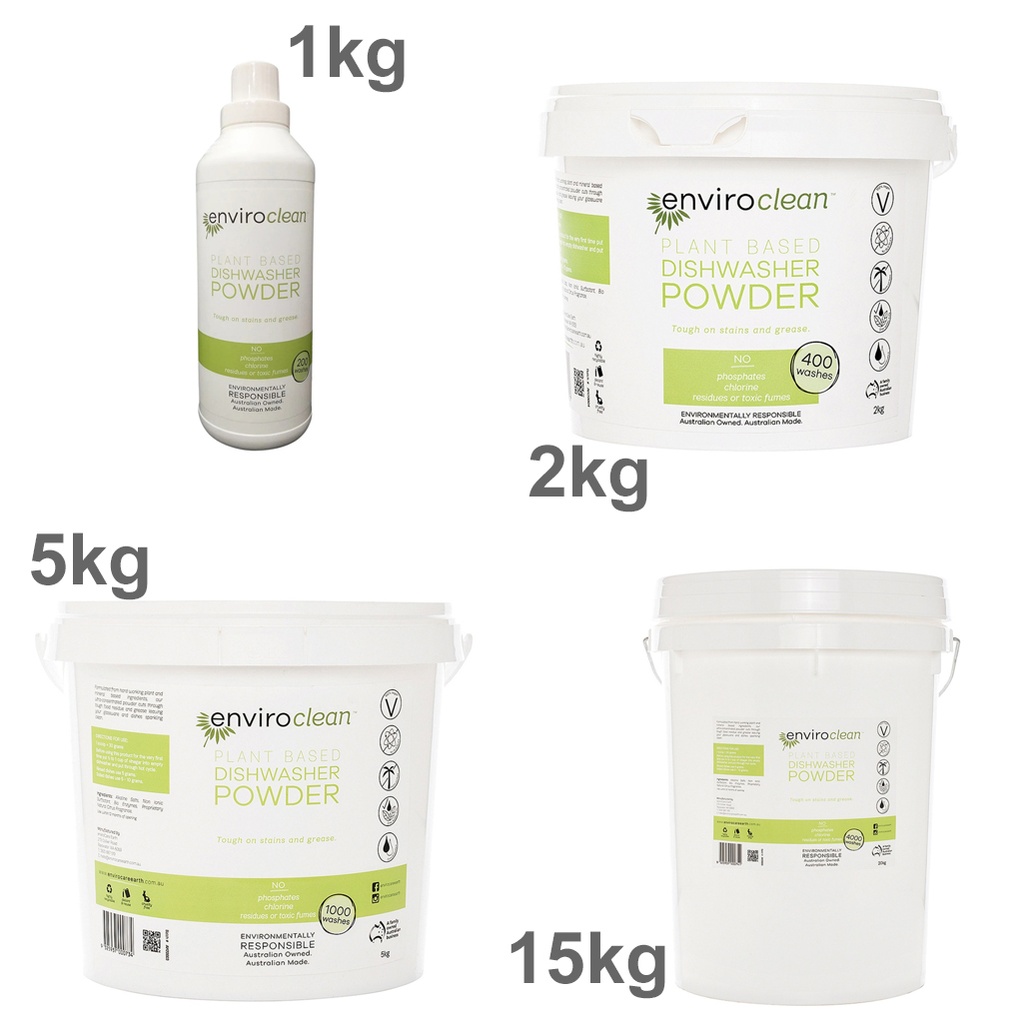 ENVIROCLEAN | 植物性洗碗機專用洗滌粉