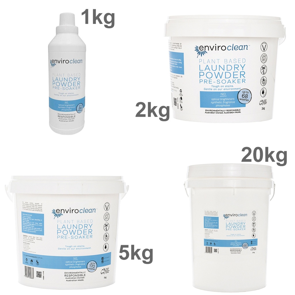 ENVIROCLEAN | 植物性洗衣粉預浸劑