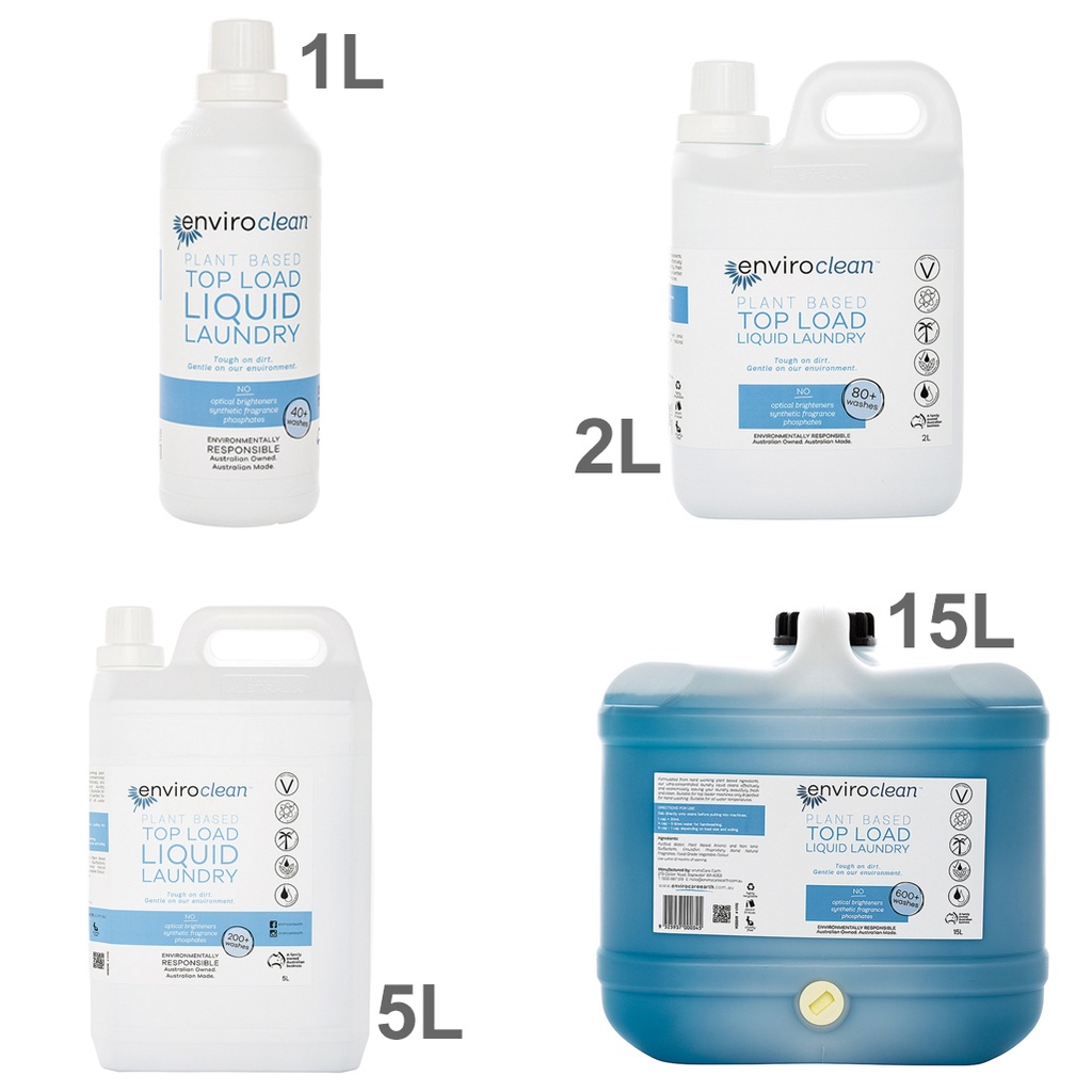EnviroClean Plant Based Liquid Laundry Top Load