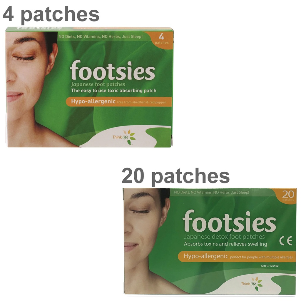 FOOTSIES BY THINKLIFE | 日本足部貼（低敏配方）