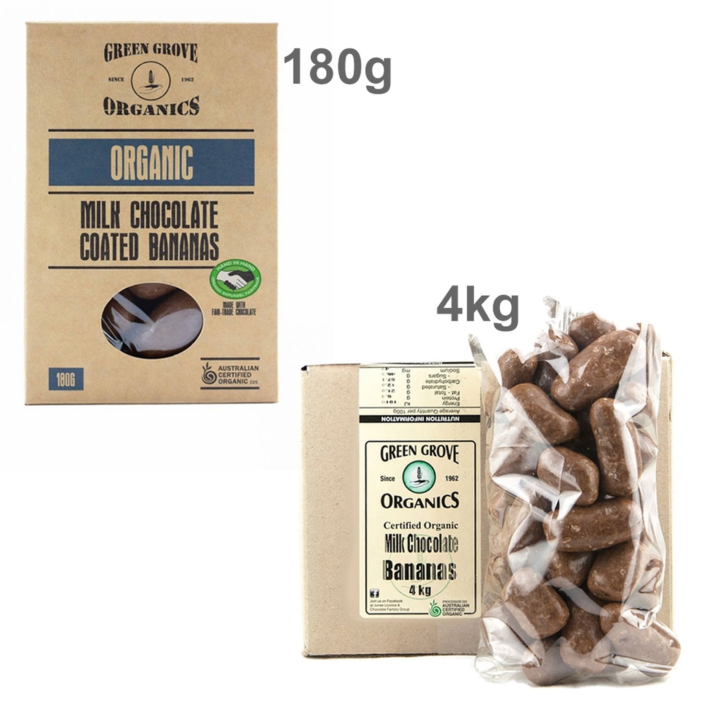 GREEN GROVE | 香蕉 – 牛奶巧克力 4kg