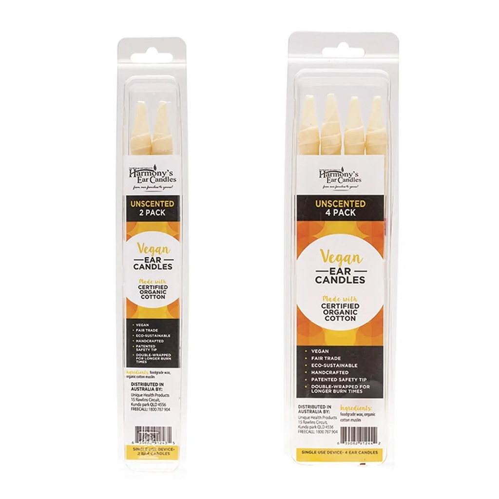 HARMONY'S EAR CANDLES | Vegan Ear Candles Unscented