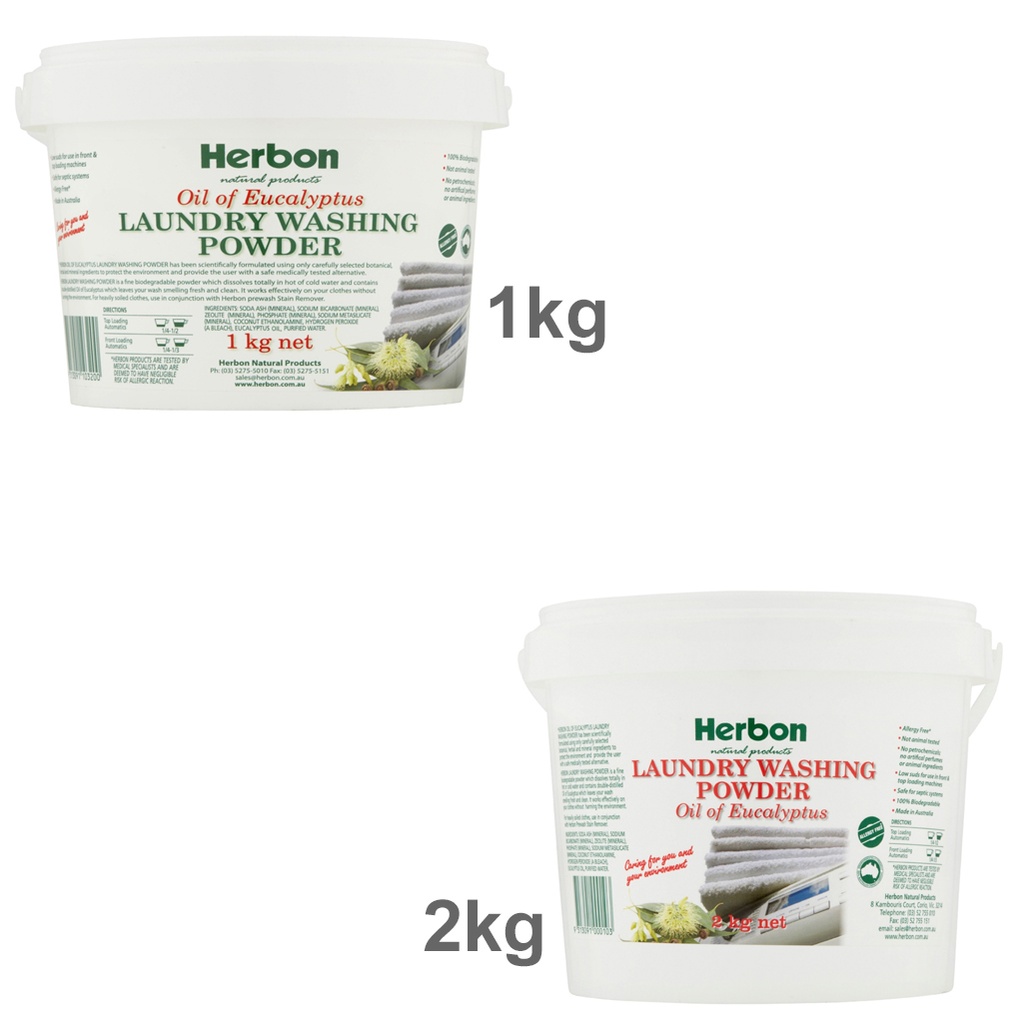 HERBON | Laundry Washing Powder - Oil Of Eucalyptus